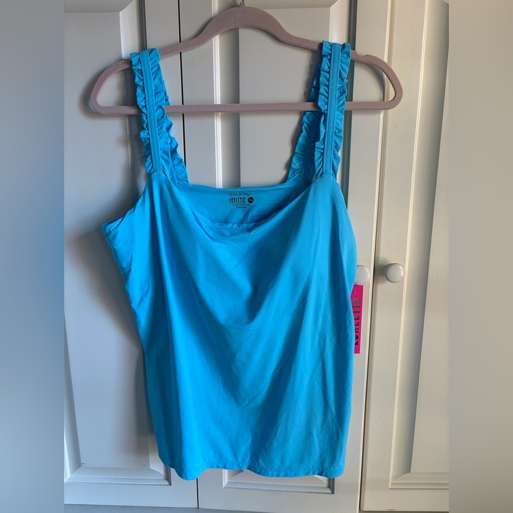 Lilly Pulitzer Active Ruffle Tank
